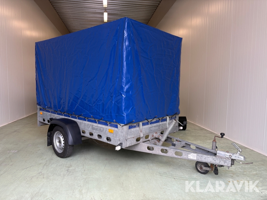 Personbilssläp Wiola Med kappel tippbart