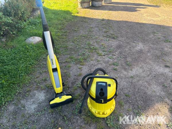 Grovdammsugare och Skurmaskin Kärcher 2st