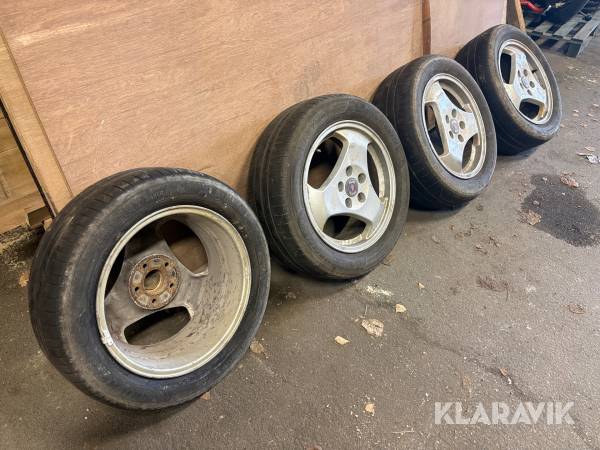 Däck med Saab fälgar 205/55R16 4 st
