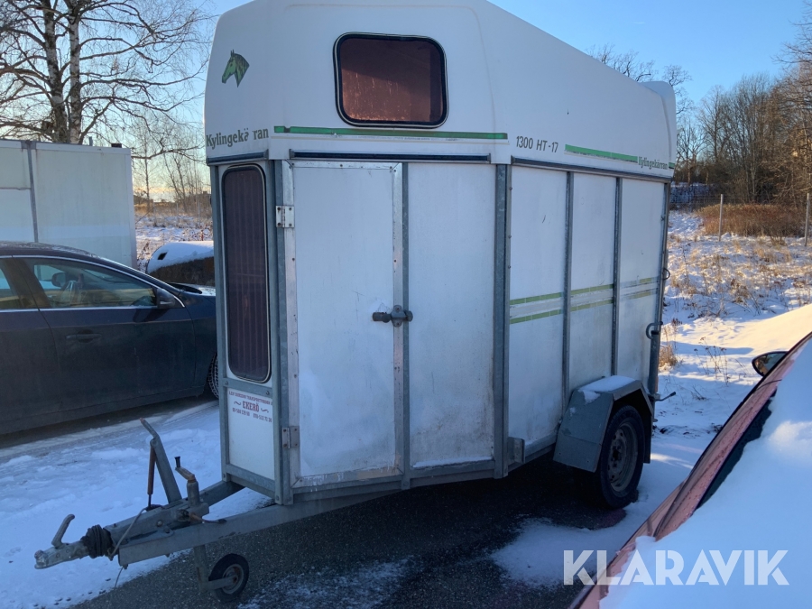 Hästtransport Kylingekärran 1300kg  HT-17