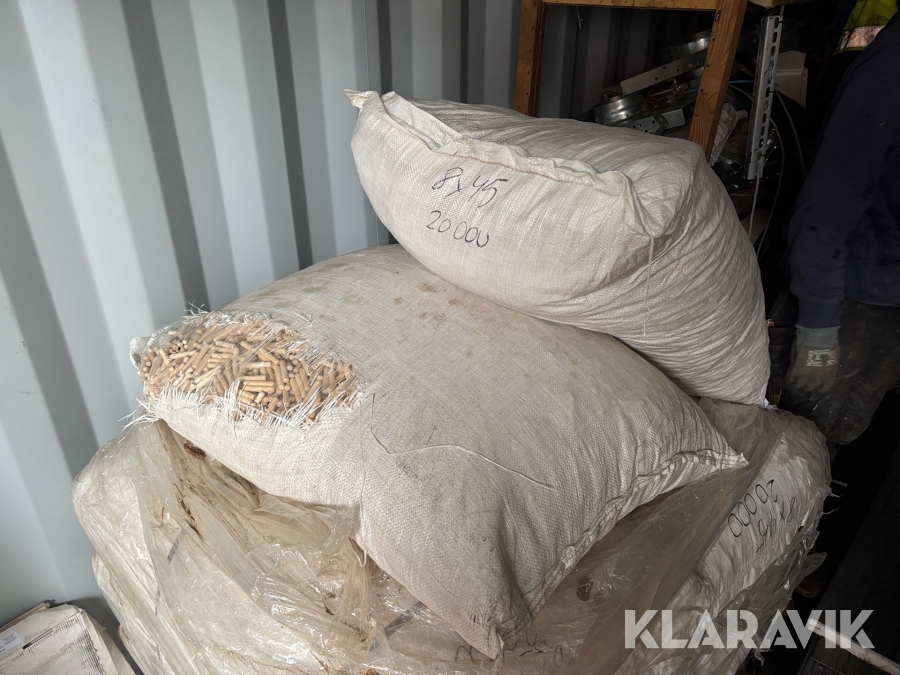 Träplugg 2st säckar