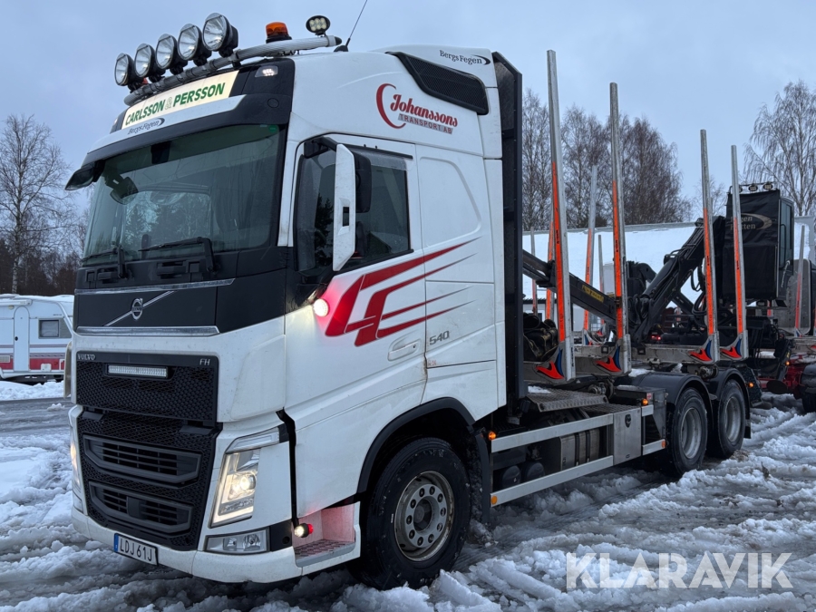 Timmerbil Volvo FH 540 6x4