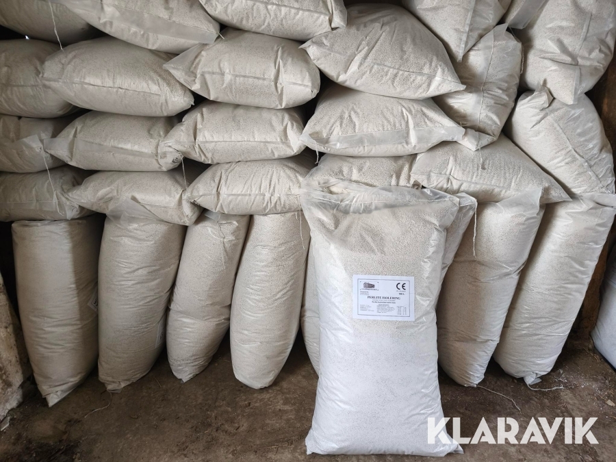 Perlite Allmoge Isolering Hydrofoberad 0-3mm - Totalt 12m3