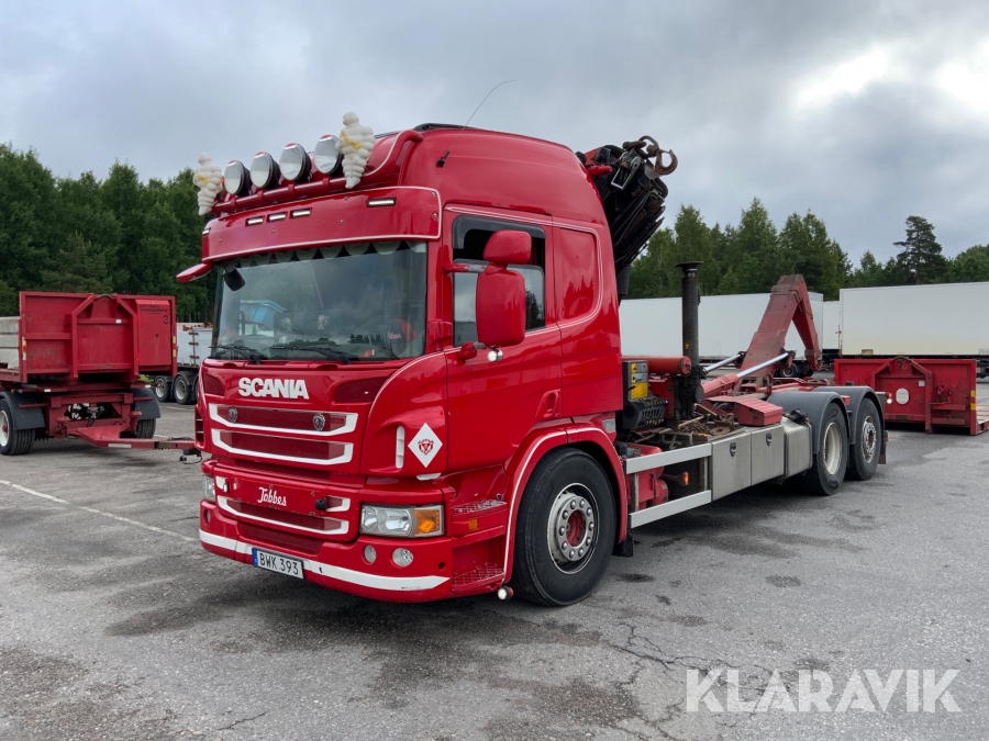 Kranbil Scania P400 6x2 12.7 med PK26002-EH
