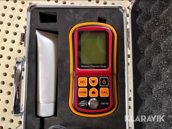 Tjockleksmätare ultraljud Benetech GM100