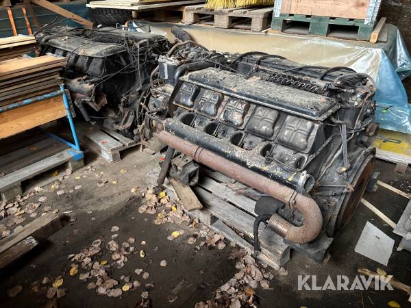 Dieselmotorer Deutz V10 diesel 2 st