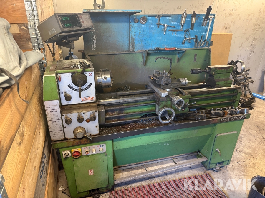 Metallsvarv Victor 330x1000 med tillbehör