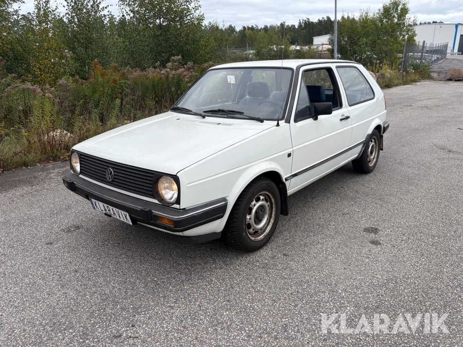 Veteranbil Volkswagen Golf II 1,6, 75hk