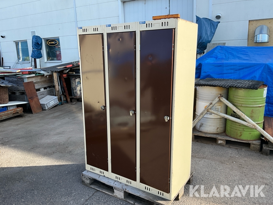 Omklädningsskåp Krimprod