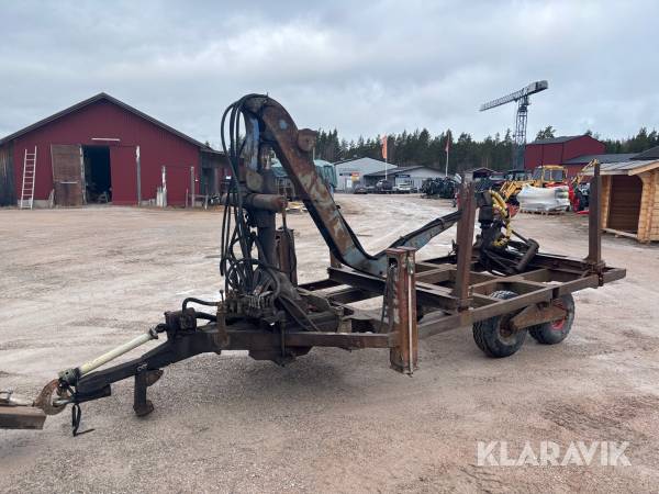 Timmervagn Egentillverkad