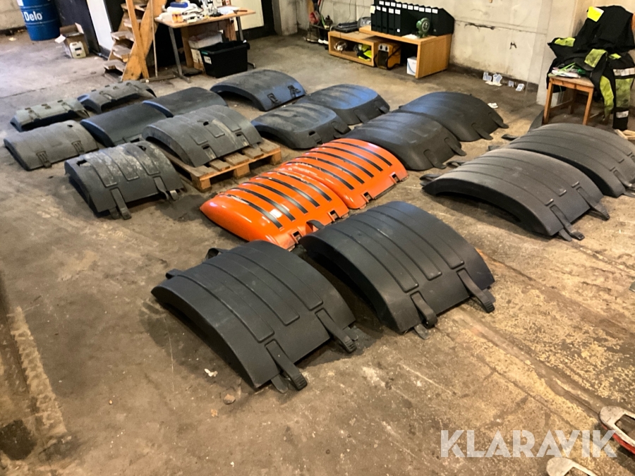 Stänkskärmar 19 st till lastbilar, Volvo, Scania och DAF