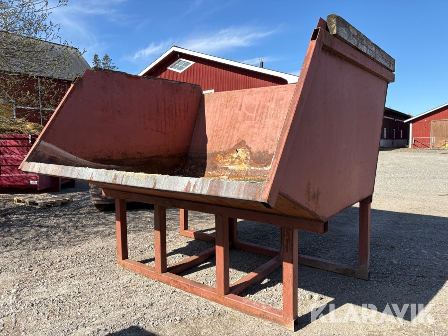Container ca 8m3 med Stora BM