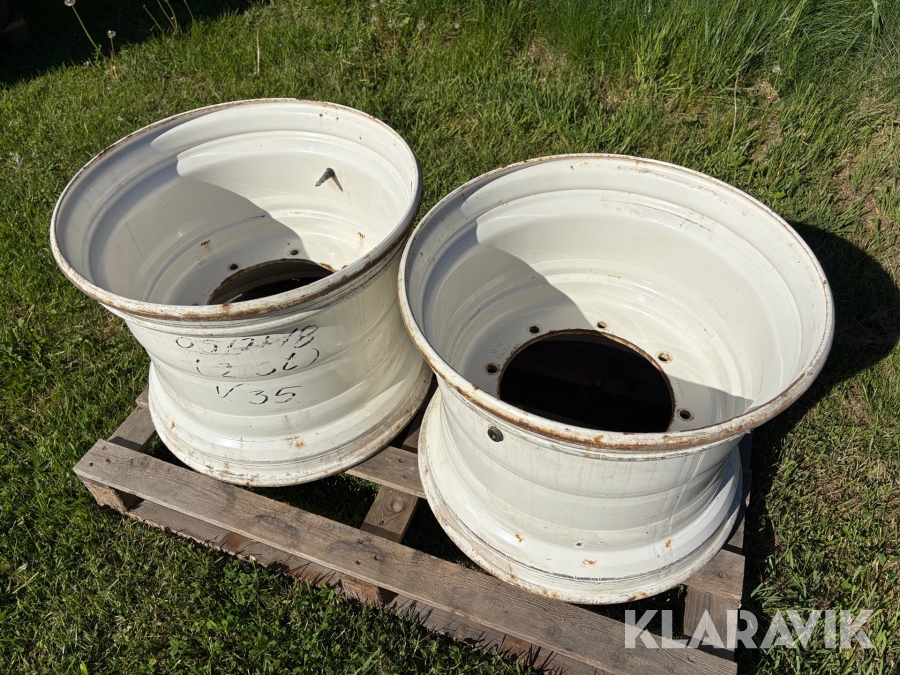 Fälgar fram 2 st 16x22.5