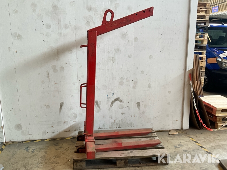Kranlyft / lyftgaffel för kran 1500kg