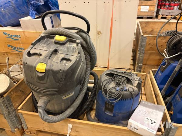 Dammsugare 2 st Kärcher & Nilfisk