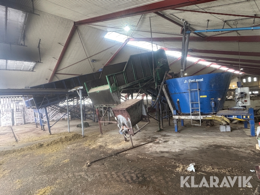 Utfodringssystem DeLaval Optimat - Komplett