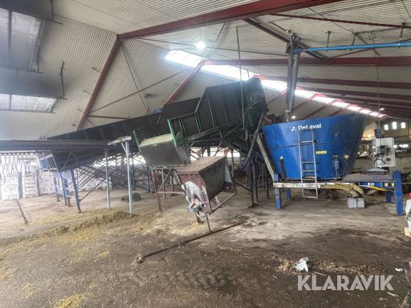 Utfodringssystem DeLaval Optimat - Komplett