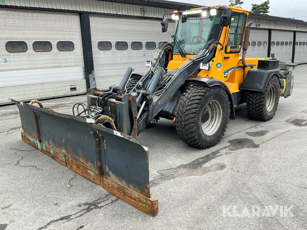 Hjullastare Wille 855C - C44CR med multiplog & sandspridare