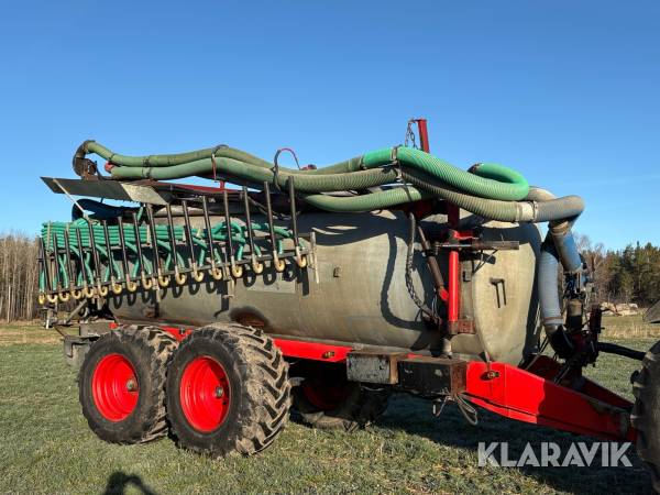 Gödseltunna Star 13m3 med kran