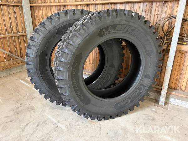 Entreprenaddäck 480/80R38 Michelin 2 st