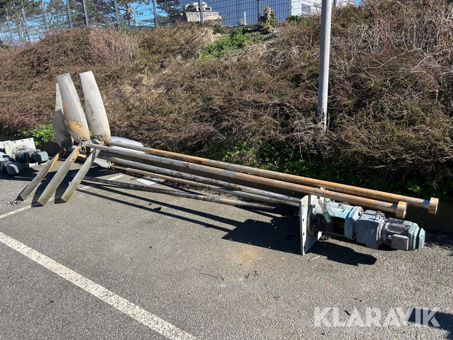 Omrörare Scaba 60 VG & Sew-Eurodrive 3 st långsamtgående