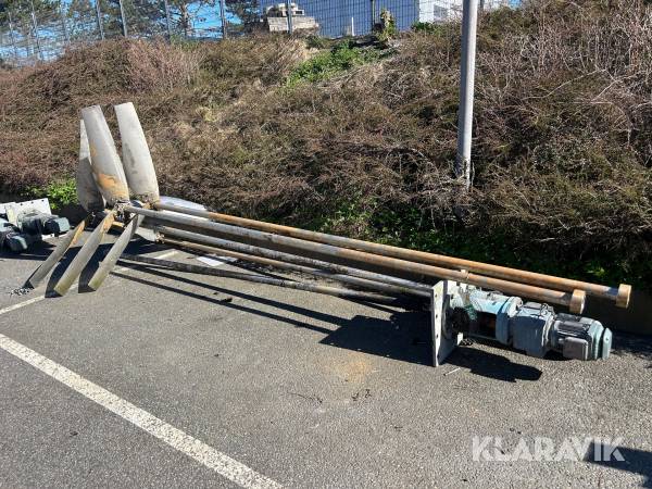 Omrörare Scaba 60 VG & Sew-Eurodrive 3 st långsamtgående