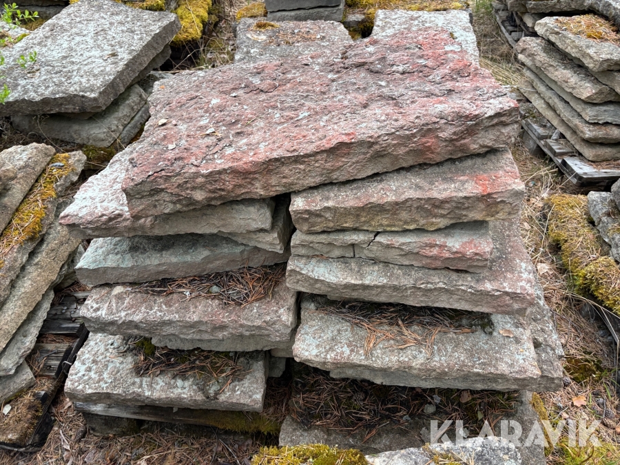 Ölandssten i blandade storlekar cirka 60 st