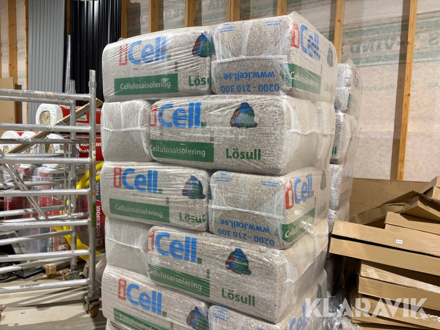Cellulosaisolering /Lösull Icell