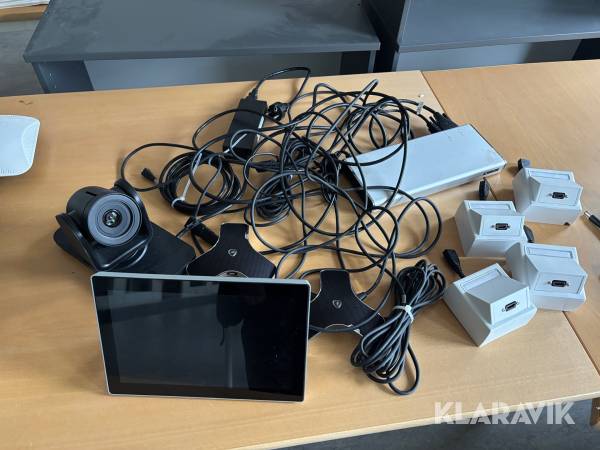 Kamera med display Polycom MPTZ-11 med högtalare