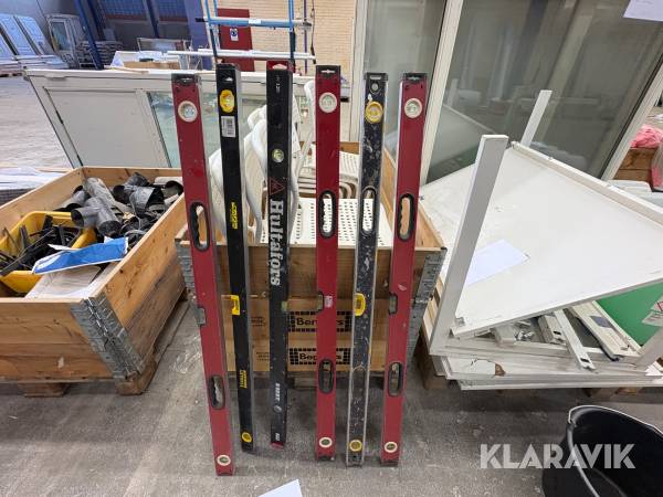 Vattenpass Meectools, Stanley, Hultafors 1200mm