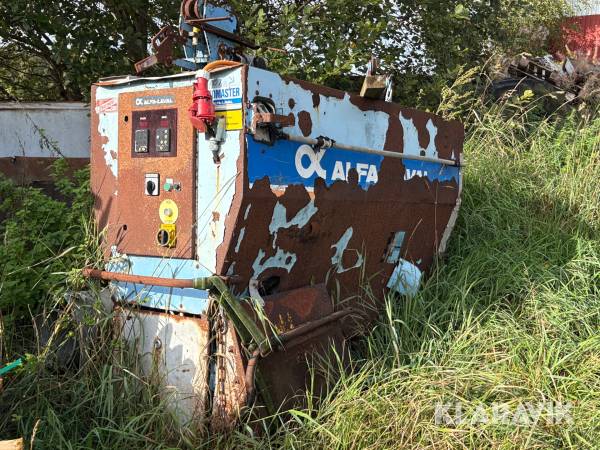 Fodervagn Alfa laval Feedmaster rälsgående
