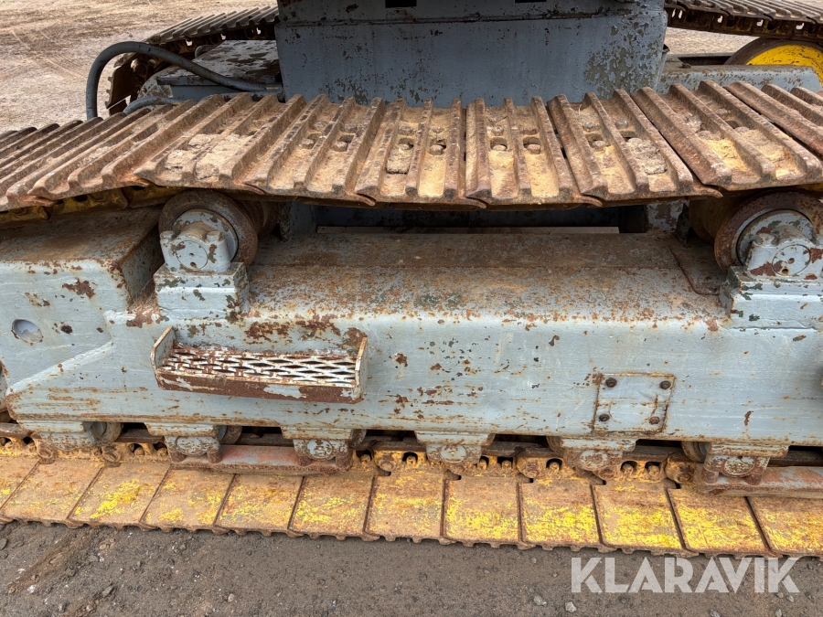 Bandgrävare Atila 1202 med 3 st skopor och trailer