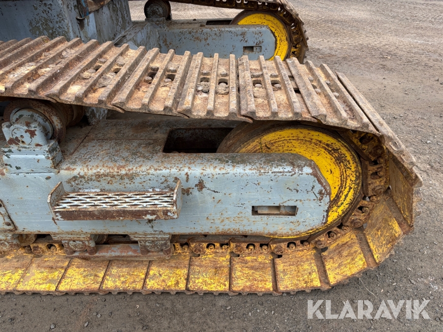 Bandgrävare Atila 1202 med 3 st skopor och trailer