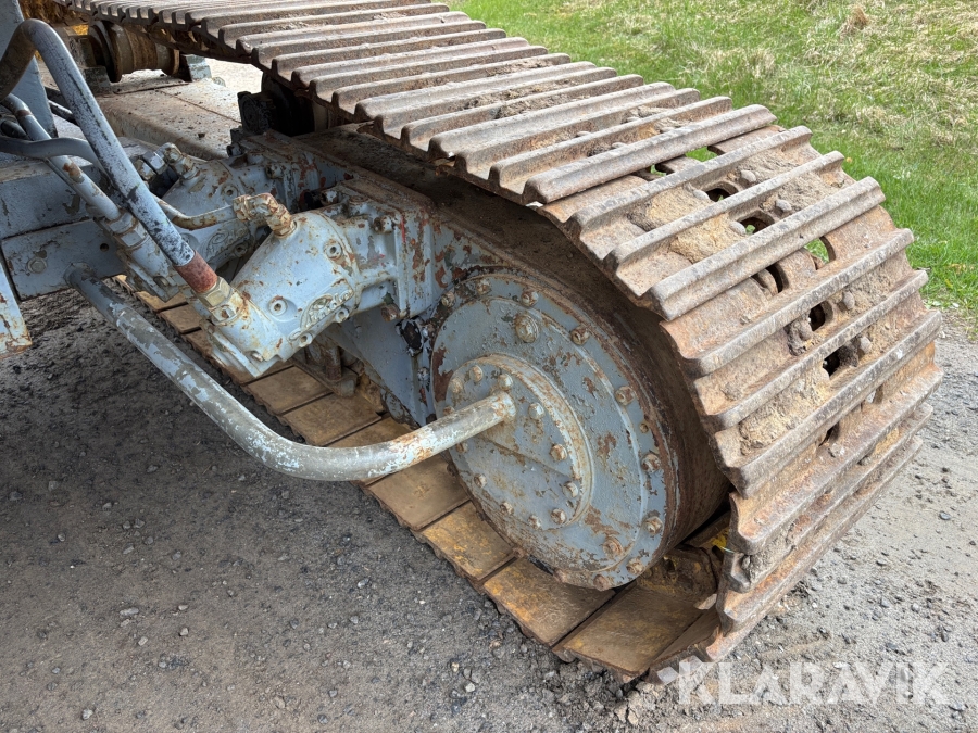 Bandgrävare Atila 1202 med 3 st skopor och trailer