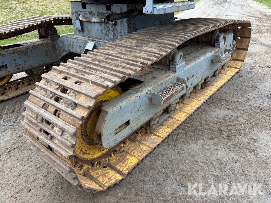 Bandgrävare Atila 1202 med 3 st skopor och trailer