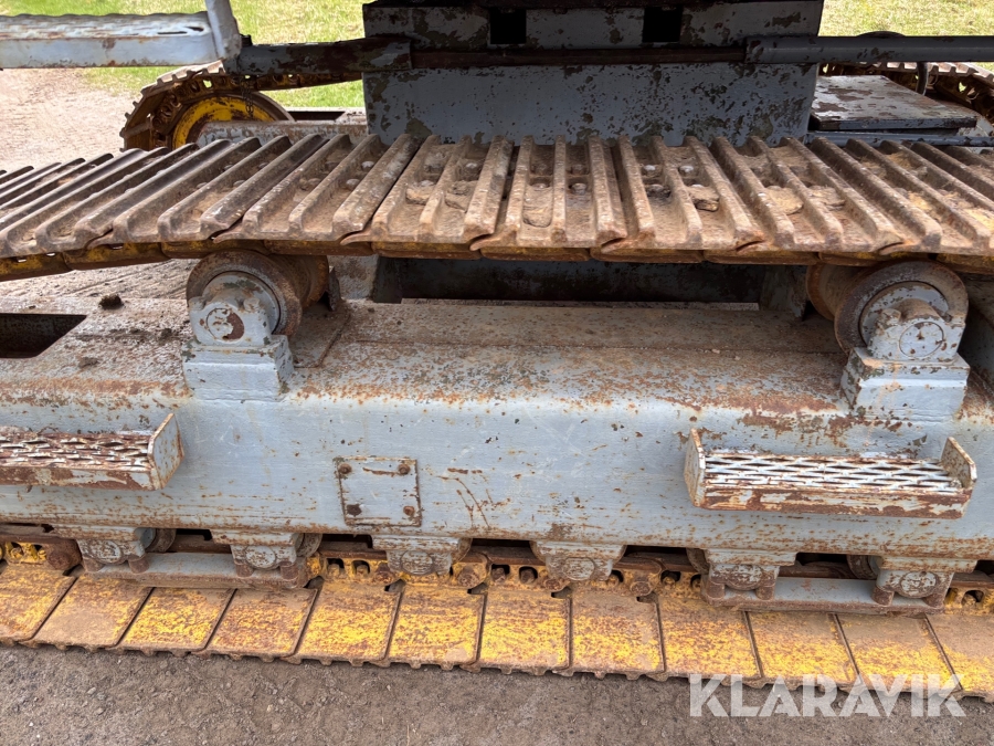 Bandgrävare Atila 1202 med 3 st skopor och trailer