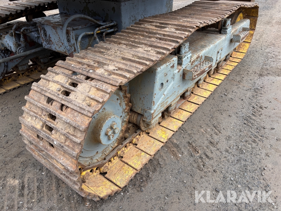 Bandgrävare Atila 1202 med 3 st skopor och trailer