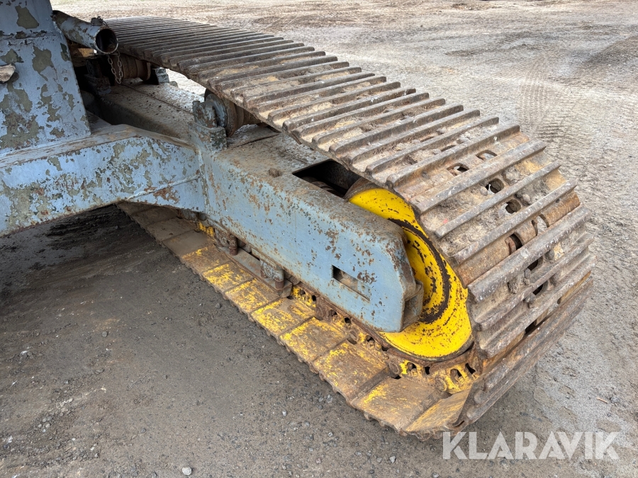 Bandgrävare Atila 1202 med 3 st skopor och trailer