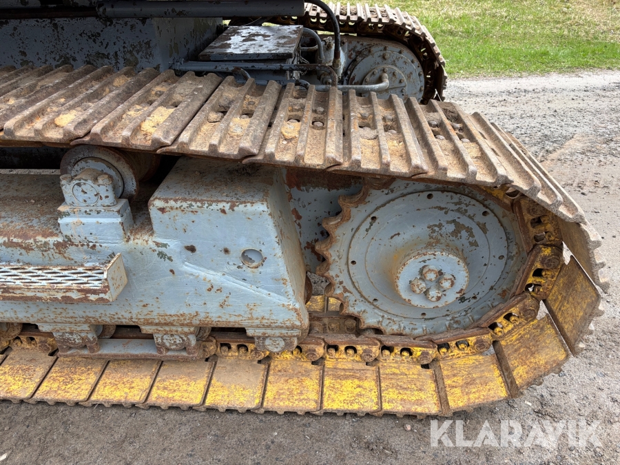 Bandgrävare Atila 1202 med 3 st skopor och trailer