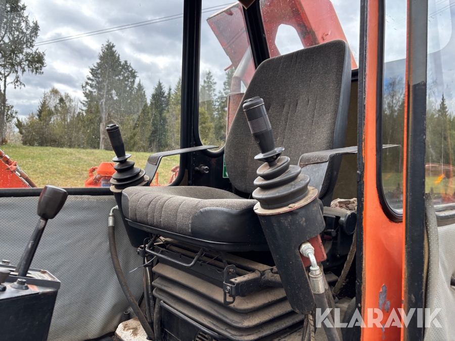 Bandgrävare Atila 1202 med 3 st skopor och trailer