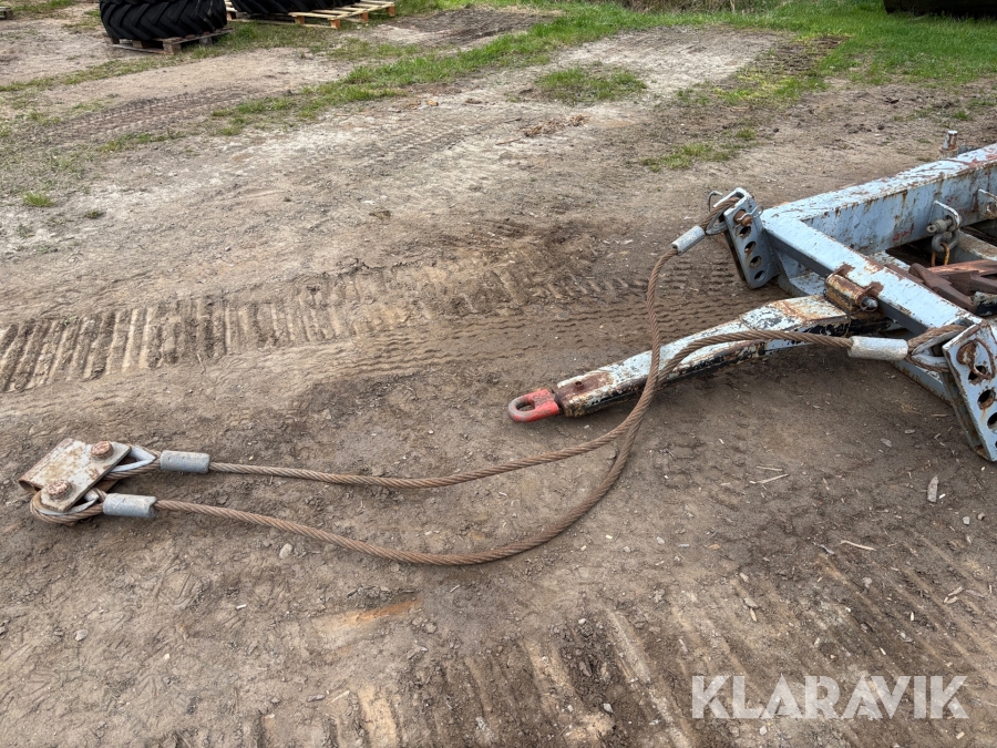 Bandgrävare Atila 1202 med 3 st skopor och trailer