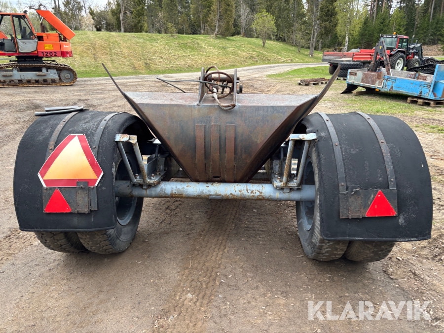 Bandgrävare Atila 1202 med 3 st skopor och trailer