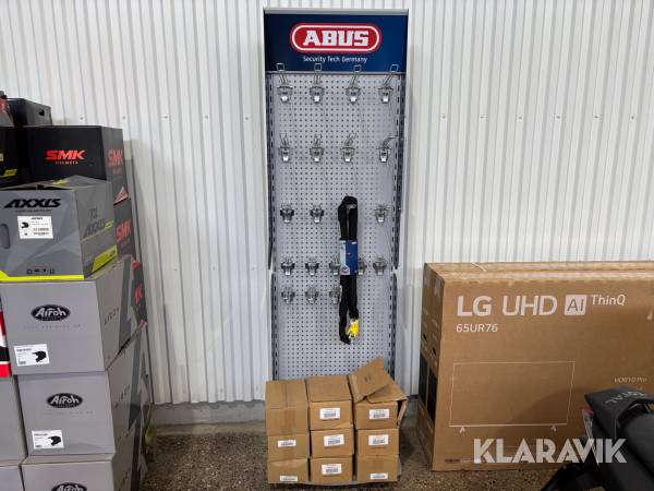 Butiksställ med kättinglås ABUS