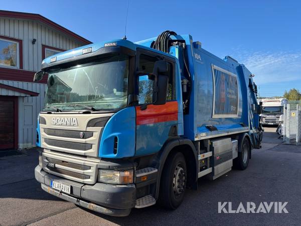 Sopbil Scania P280 4x2 gasbil Joab