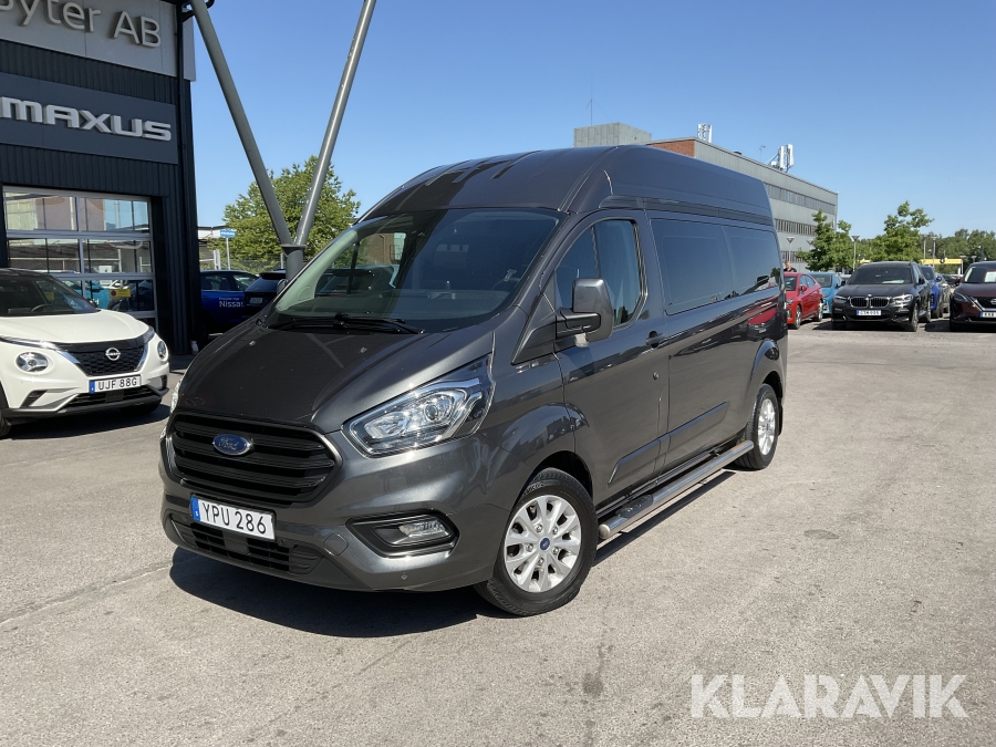 Ford Transit Custom Kombi 2.0 130hk SelectShift Handikappanpassad 