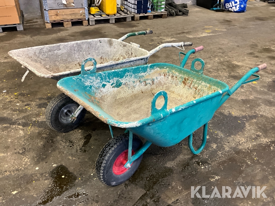 Murbrukskärra/skottkärra Hörby/Trönninge 2 st