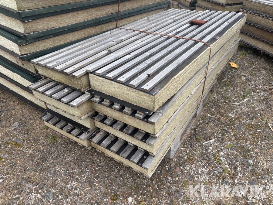 Aukustikskärmar 47 st för utomhusbruk