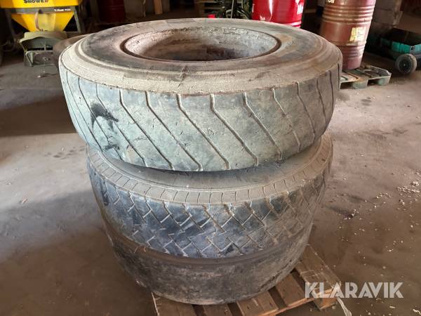 Hjul för vagn Michelin 315/80R22.5 3st