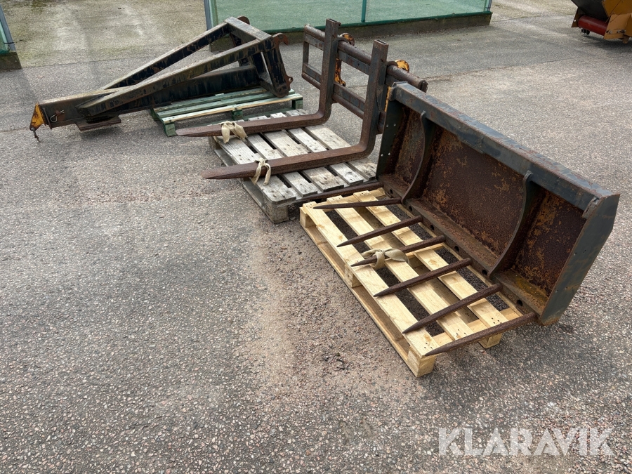 Kranarm / Pallgafflar / Gödselgrep