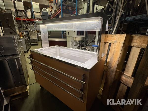 Serveringsvagn/ salladsbuffévagn Idesta